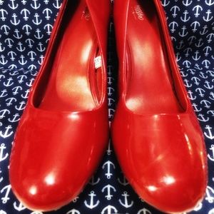 Mossimo red stilettos